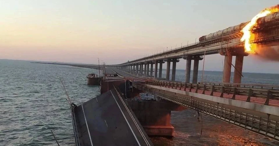 ЗМІ: За підривом Кримського мосту може стояти СБУ