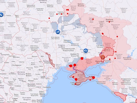 Карта бойових дій в Україні: 16.11.2022