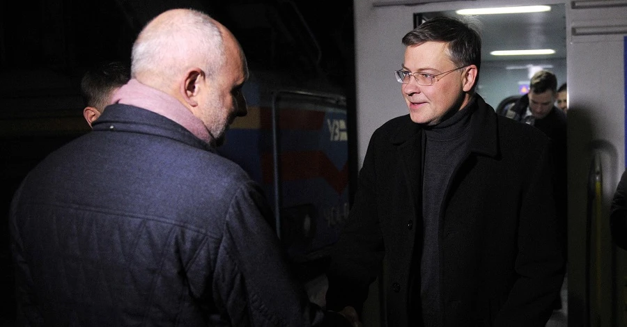До Києва приїхав віцепрезидент Єврокомісії Валдіс Домбровскіс