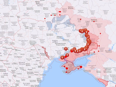 Мапа бойових дій в Україні: 28.11.2022