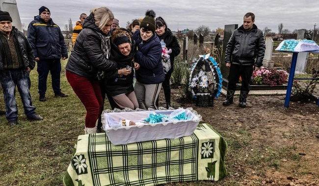 Обстрел родильного отделения больницы в Вильнянске