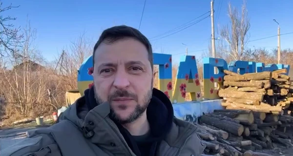 Володимир Зеленський привітав з Днем ЗСУ зі Слов'янська