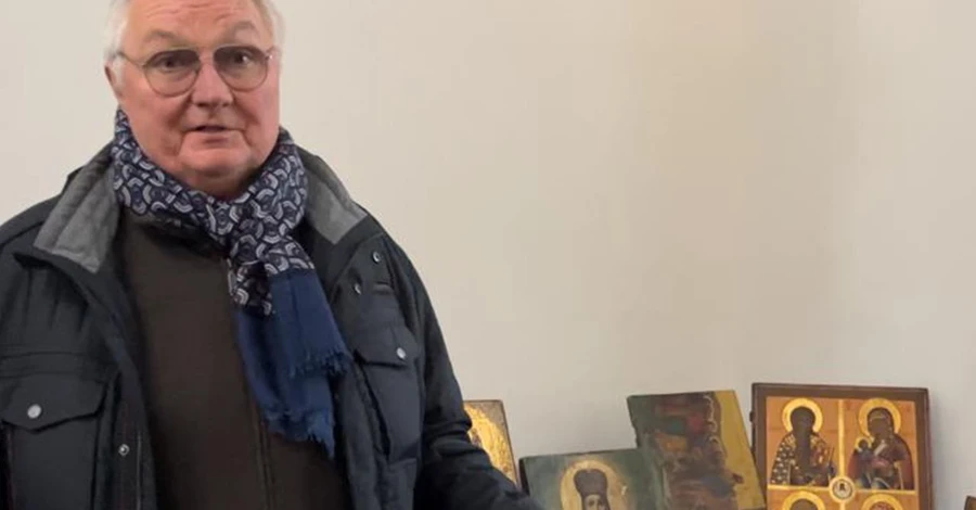 Литовському дипломату повернули ікони, які росіяни викрали з його будинку в Херсоні