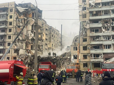 Жертвами ракетного удару по багатоповерхівці в Дніпрі стали 29 людей