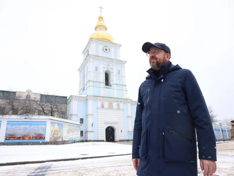 В Украину прибыл президент Евросовета Шарль Мишель - в четвертый раз с начала войны