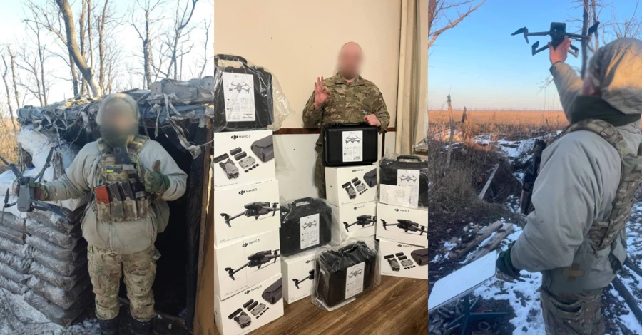 Факт. Військові на Донецькому напрямку отримали дрони та генератори від «Фундації Течія» та Олега Крота