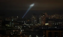 Російські безпілотники у небі над Києвом