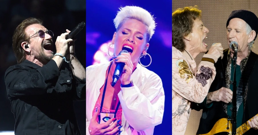 Pink, Адель та The Rolling Stones заспівають на концерті на підтримку України - ЗМІ