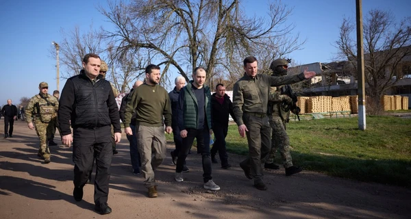 Після Донецької та Харківської областей Зеленський приїхав у Херсонську