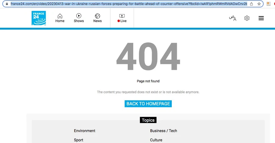 France 24 видалив репортаж про підготовку російських танкістів після обурення України