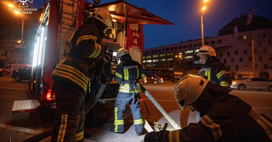 В МВС розповіли про наслідки збиття дрону у Києві 