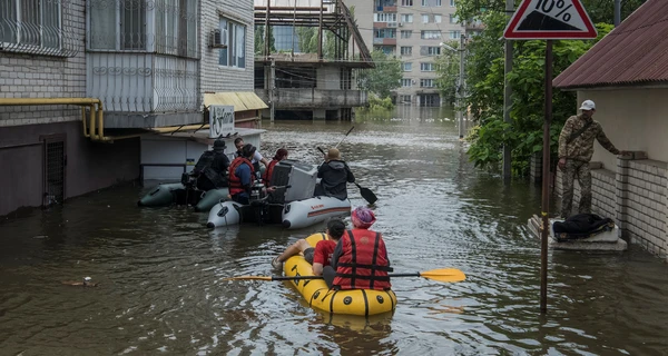 Вода в Херсонской области продолжает спадать – уровень подтопления составляет 2,7 метра