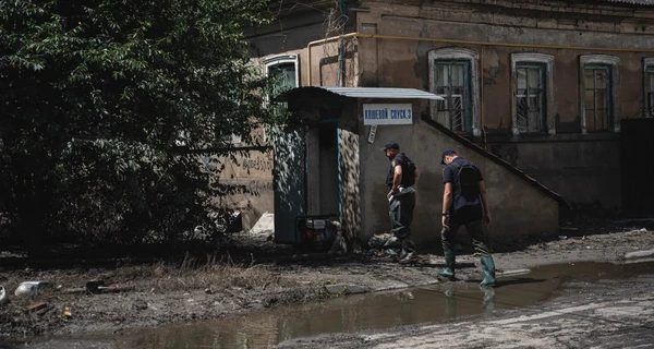 В Николаевской и Херсонской областях подтопленными остаются сотни домов