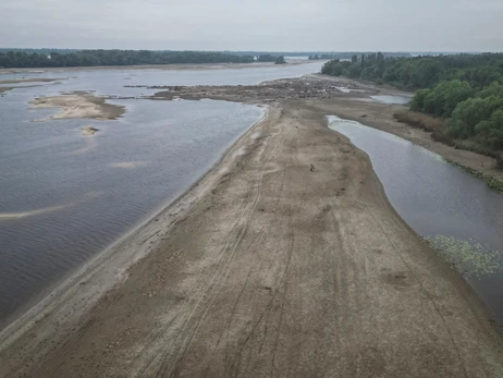 У Запоріжжі – сморід. Влада каже, що це через обмілілий Дніпро 