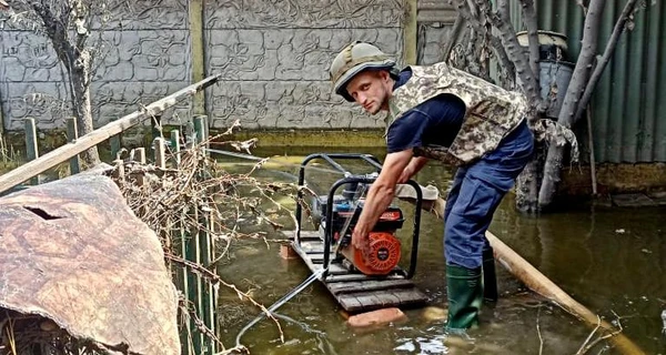 Вода в Днепре в Херсонской области вошла в естественное русло