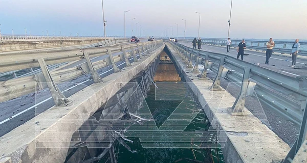 У ГУР та ЗСУ прокоментували вибухи на Кримському мосту