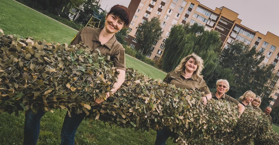 Рекордна маскувальна сітка із Хмельницького: вогонь та вода не беруть, тепловізори не бачать