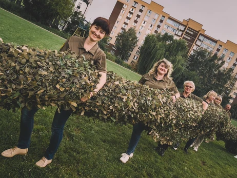 Рекордная маскировочная сеть из Хмельницкого: огонь и вода не берут, тепловизоры не видят