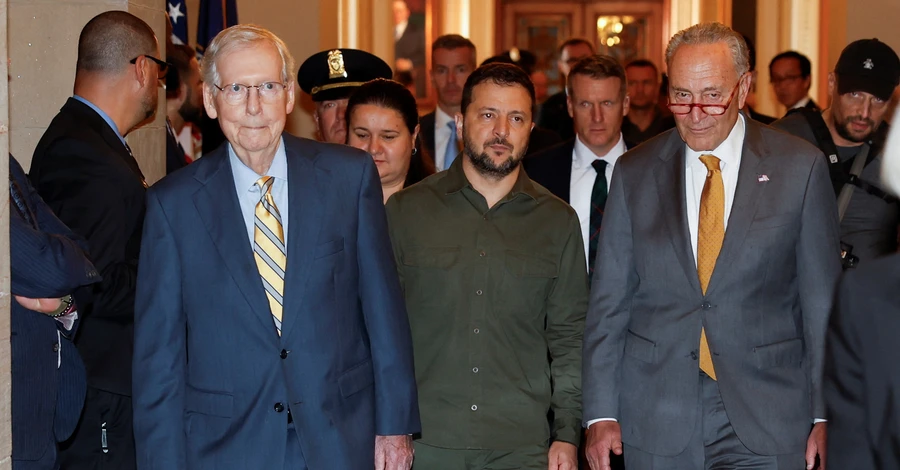 Зеленський у Конгресі зустрівся із сенаторами та конгресменами за зачиненими дверима