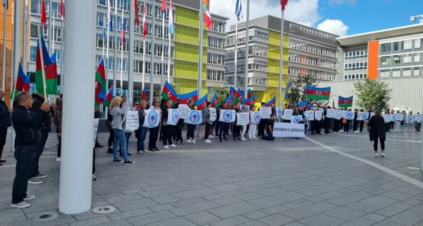 Акція проти сепаратизму під стінами Європарламенту: Азербайджан і Україна об’єднались проти спільного зла