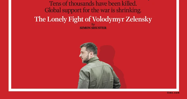 Зеленський з'явився на обкладинці номера TIME про “втому світу від війни в Україні”