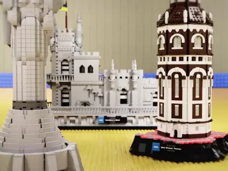 Lego начала создавать модели украинских памятников