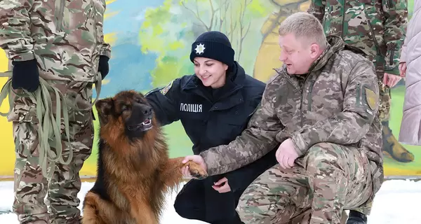 Полиция будет внедрять канистерапию для реабилитации тех, кто вернулся с фронта 