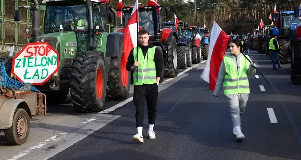 Польские фермеры расширяют географию протестов – будут блокировать границу с Литвой