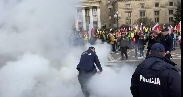 У Варшаві фермери вийшли на акцію протесту 