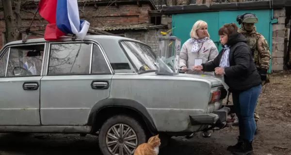 В России и на оккупированных украинских территориях начались псевдовыборы президента