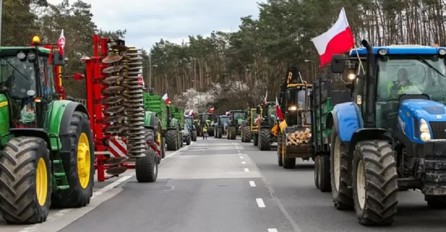 Польские фермеры анонсировали сотни протестов по всей стране