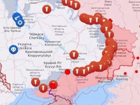 Карта боевых действий в Украине: 07.06.2024