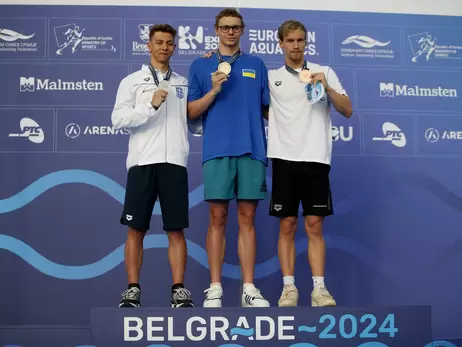 18-летний пловец Желтяков выиграл «золото» Евро-2024 и побил несколько рекордов Украины