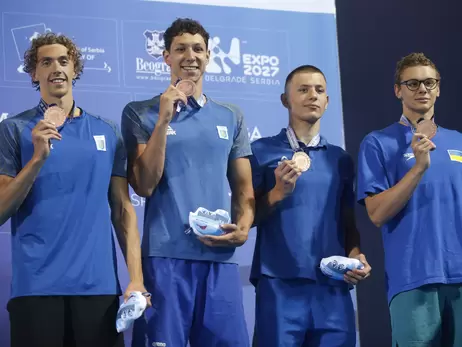 Україна вперше з 2006 року завоювала медаль Євро з плавання в естафеті