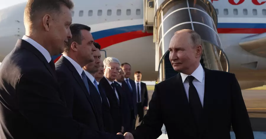 Путін прилетів до Казахстану, де зустрінеться з Ердоганом та Сі Цзіньпіном