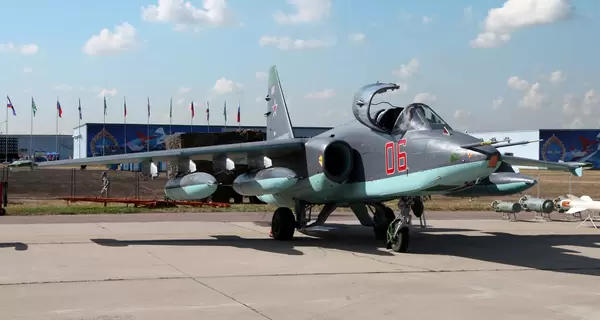В Донецкой области сбили российский Су-25, который обстреливал украинские позиции