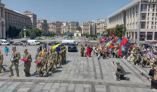 У Києві попрощалися з командиром батальйону ОУН Миколою Коханівським