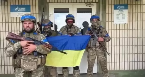 В сети распространяют ролик, на котором украинские военные заявили, что взяли Суджу под свой контроль