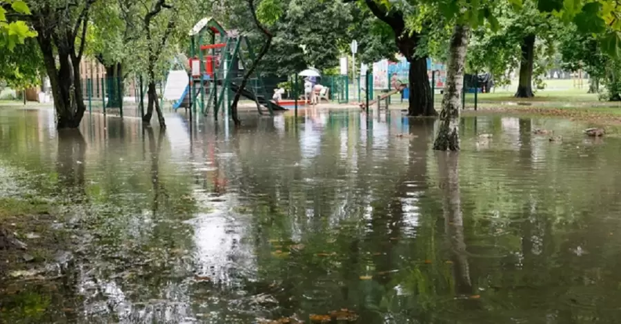 Из-за непогоды несколько польских городов ушли под воду