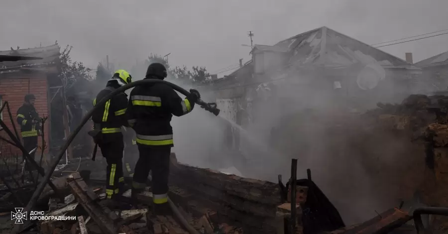 Росіяни вдарили безпілотниками по Кропивницькому, загинув 41-річний чоловік