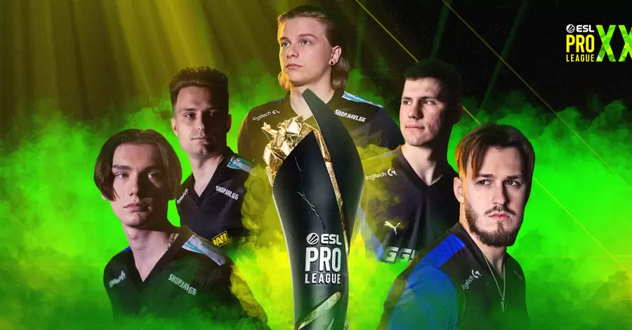 Українська команда NAVI виграла престижний турнір ESL Pro League Season 20