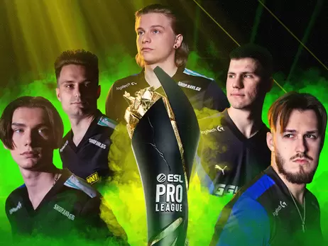 Украинская команда NAVI выиграла престижный турнир ESL Pro League Season 20