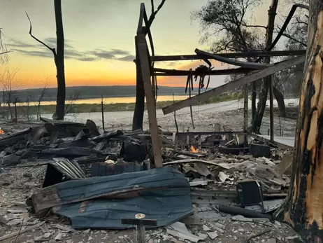 На Харківщині через лісову пожежу згоріло поселення переселенців, загинуло четверо людей