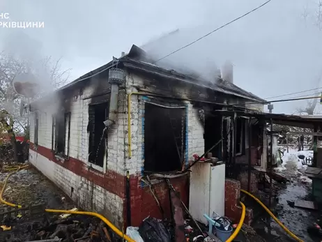 На Харківщині під час пожежі загинуло п'ятеро людей, четверо із них - діти