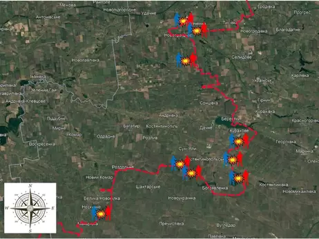 Українські військові підтвердили, що залишили низку позицій у Донецькій області 