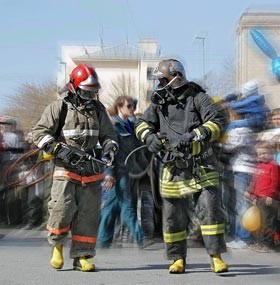 В понедельник  горел горсовет 