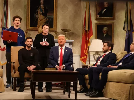 В ефірі SNL спародіювали суперечку Трампа та Зеленського - скетч зібрав 10 млн переглядів за добу 