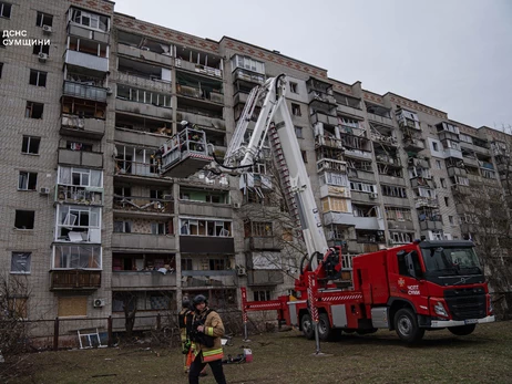 В Сумах количество пострадавших от ракетного удара возросло до 101 человека