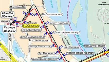 В Киеве переименовали пять остановок общественного транспорта