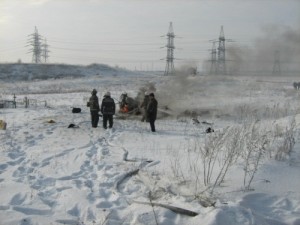 Пилот упавшего вертолета поднялся в воздух незаконно ФОТО